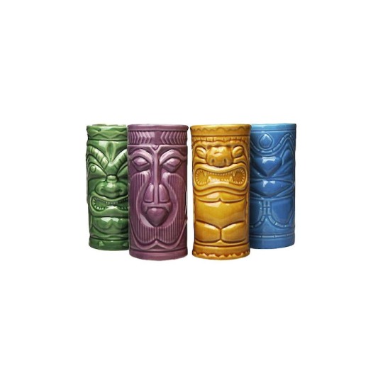 The Source Tiki Mugs Set of 4