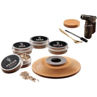 Source Whiskey Smoking Σετ Καπνίσματος Ουίσκι Καπάκι & Επαναγεμιζόμενο Φλόγιστρο