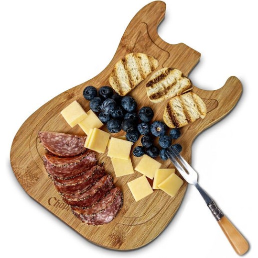 Mikamax Επιφάνεια Κοπής Ξύλινη Καφέ 25cm