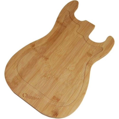 Mikamax Επιφάνεια Κοπής Ξύλινη Καφέ 25cm