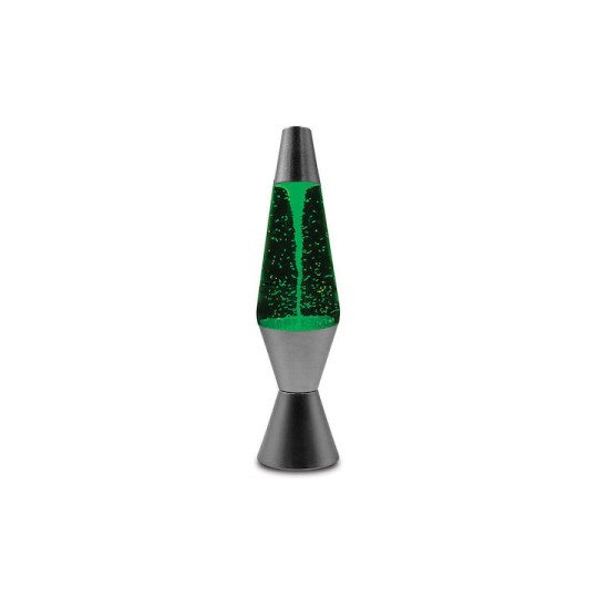 The Source Διακοσμητικό Φωτιστικό Lava Lamp LED Ασημί