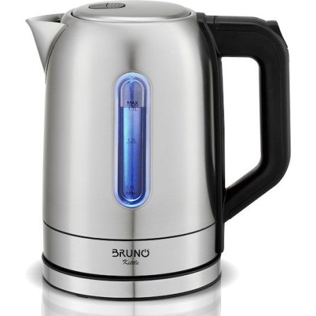 BRUNO BRN-0213 Βραστήρας νερού ανοξείδωτος 1.7L 2200W Inox BRN-0213
