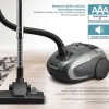 Bruno BRN-0136 Ηλεκτρική Σκούπα 800W με Σακούλα 3.5lt Γκρι