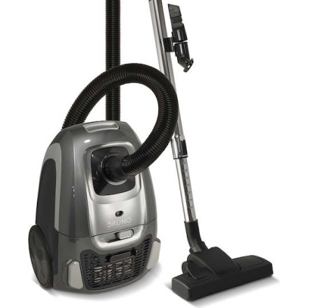 Bruno BRN-0136 Ηλεκτρική Σκούπα 800W με Σακούλα 3.5lt Γκρι