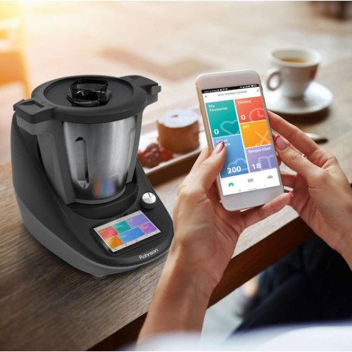 Rohnson R-5834 Πολυμάγειρας 1700W με Χωρητικότητα 3lt Μαύρος