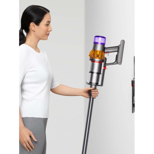 Dyson V15 Detect Absolute Επαναφορτιζόμενη Σκούπα Stick Gold/Iron/Gold 447000-01