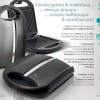 Bruno Τοστιέρα για 4 Τοστ 1400W Μαύρη BRN-0216