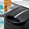 Bruno Τοστιέρα για 4 Τοστ 1400W Μαύρη BRN-0216