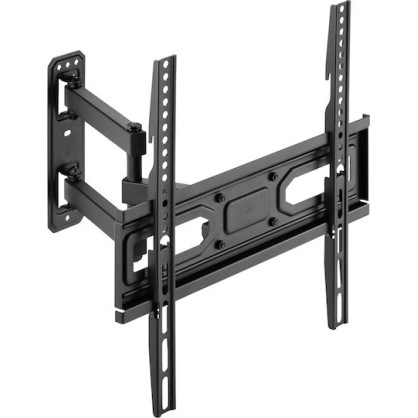 Powertech PT-1131 Βάση Τηλεόρασης Τοίχου έως 55" και 35kg Μαύρο
