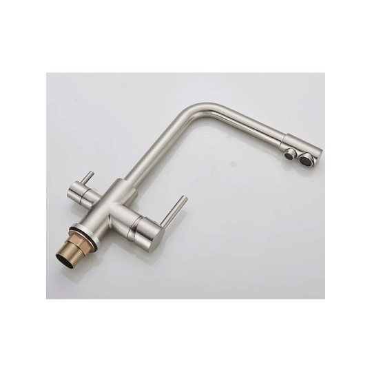 Bruno M54510-207 Μπαταρία Κουζίνας Πάγκου Ασημί