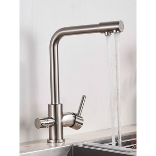 Bruno M54510-207 Μπαταρία Κουζίνας Πάγκου Ασημί