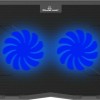 Powertech Cooling Pad για Laptop έως 15.6" με 2 Ανεμιστήρες και Φωτισμό (PT-930)