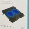 Powertech Cooling Pad για Laptop έως 15.6" με 2 Ανεμιστήρες και Φωτισμό (PT-930)