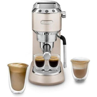 De'Longhi Dedica Arte Μηχανή Espresso 1300W Πίεσης 15bar Χρυσή