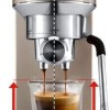 De'Longhi Dedica Arte Μηχανή Espresso 1300W Πίεσης 15bar Χρυσή