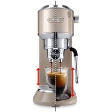 De'Longhi Dedica Arte Μηχανή Espresso 1300W Πίεσης 15bar Χρυσή