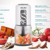 Bruno πολυκόπτης 2 ταχύτητες 400W 500ml 4 λεπίδες Λευκός BRN-0088