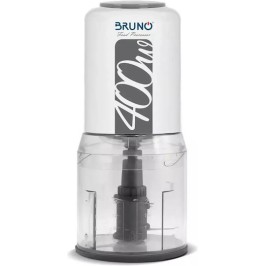 Bruno πολυκόπτης 2 ταχύτητες 400W 500ml 4 λεπίδες Λευκός BRN-0088