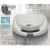 BRUNO τοστιέρα BRN-0166 2 θέσεων 800W αντικολλητικές πλάκες Λευκή BRN-0166