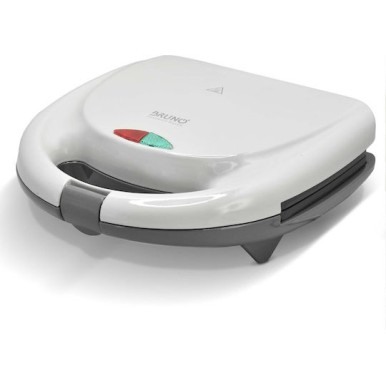 BRUNO τοστιέρα BRN-0166 2 θέσεων 800W αντικολλητικές πλάκες Λευκή BRN-0166