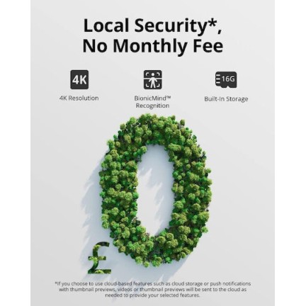 Anker EufyCam S300 3C 4K Ultra HD Security Camera 3+1 with Homebase 3 (T8882321) White