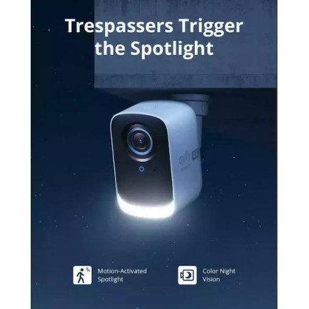 Anker EufyCam Eufy S300 IP Κάμερα Παρακολούθησης 4K