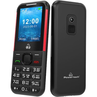 Powertech Sentry PTM-33 Dual SIM Κινητό Μαύρο