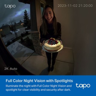 TP-Link Tapo v1 D210 Video Doorbell Camera