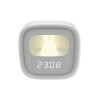 Alarm Clock Led Bunny Night Light Pure Fnl-06 Aurora White Square Forever Light