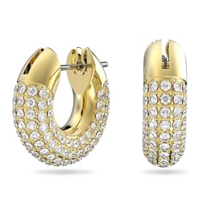 Swarovski Dextera Hoop Σκουλαρίκια Επιχρυσωμένα με Κρύσταλλα 5636530