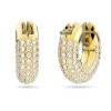Swarovski Dextera Hoop Σκουλαρίκια Επιχρυσωμένα με Κρύσταλλα 5636530