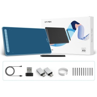 XP-Pen Deco LW Γραφίδα Σχεδίασης χωρίς Οθόνη με Bluetooth (Μπλε) XP-Pen Deco LW Γραφίδα Σχεδίασης χωρίς Οθόνη με Bluetooth (Μπλε)