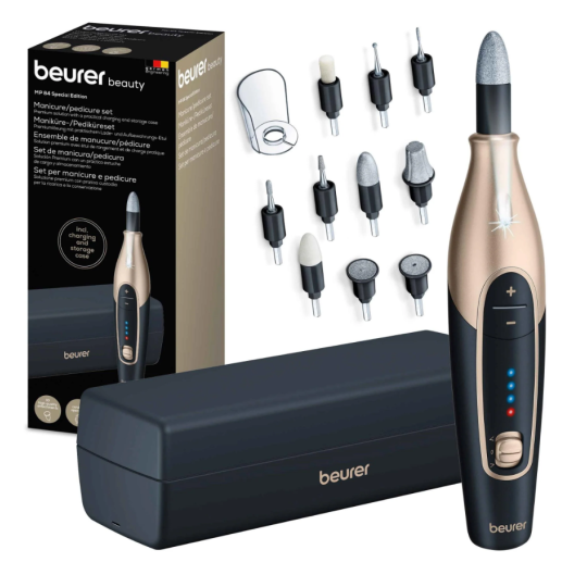 Beurer - MP 84 Rechargeable Manicure /Pedicure Set Black