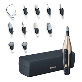 Beurer - MP 84 Rechargeable Manicure /Pedicure Set Black