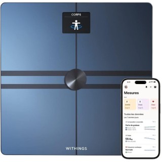 Withings Body Comp Smart Ζυγαριά με Λιπομετρητή Μαύρο