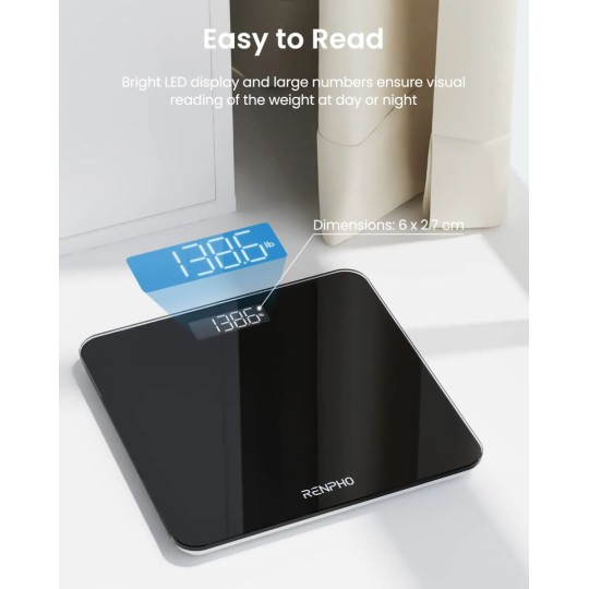 Renpho Digital Scale Core 1S BG260RBK Black