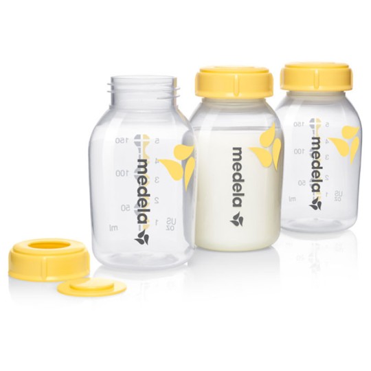 Medela Δοχεία/Μπιμπερό 150 ml 3τμχ