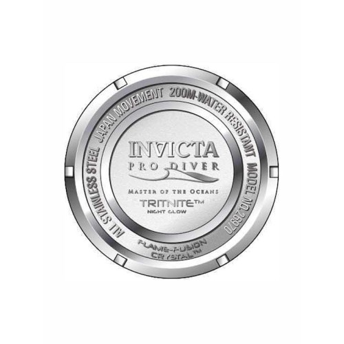 Invicta Pro Diver Black Dial Stainless Steel 40 mm 26970 Quartz Ανδρικό Μαύρο 40mm