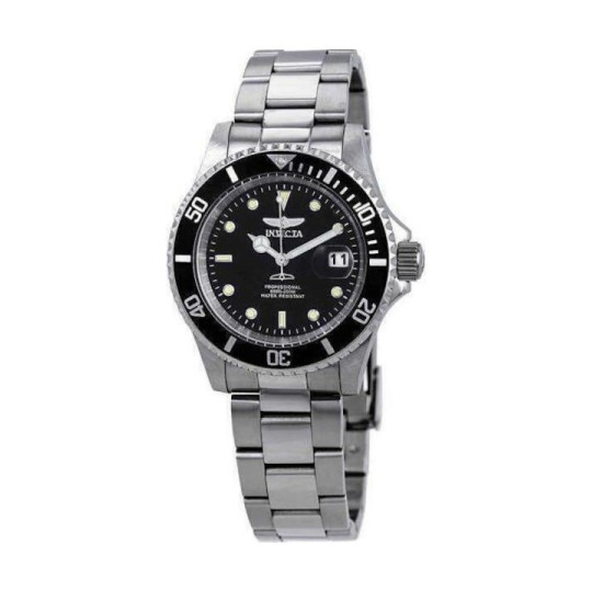 Invicta Pro Diver Black Dial Stainless Steel 40 mm 26970 Quartz Ανδρικό Μαύρο 40mm
