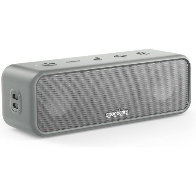 Anker SoundCore 3 Portable Waterproof Speaker (A31170A1) Gray