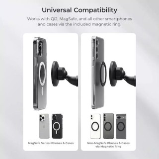 iOttie Itap 3 Flush Βάση Κινητού Αυτοκινήτου με Μαγνήτη Μαύρη (ITMNCG109)