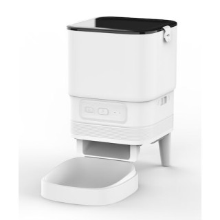 Bruno Αυτόματo Μπολ Σιλικόνης Φαγητού Κατοικιδίων BRN-0232 Βάση 4lt Λευκό