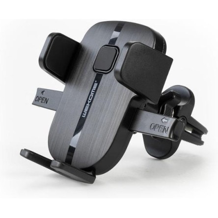 WK Βάση Κινητού Αυτοκινήτου WA-S54 με Ρυθμιζόμενα Άγκιστρα Μαύρη