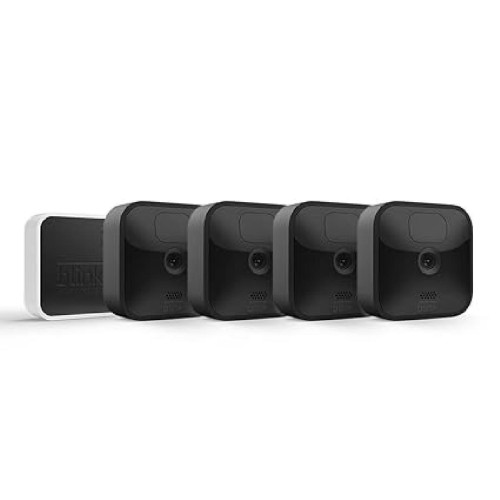 Blink Outdoor Security Camera System HD 1080p Black 4 Καμερών