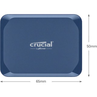 Crucial X10 USB 3.2 Εξωτερικός SSD 4TB 2.5" Μπλε