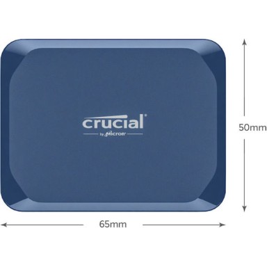 Crucial X10 USB 3.2 Εξωτερικός SSD 4TB 2.5" Μπλε