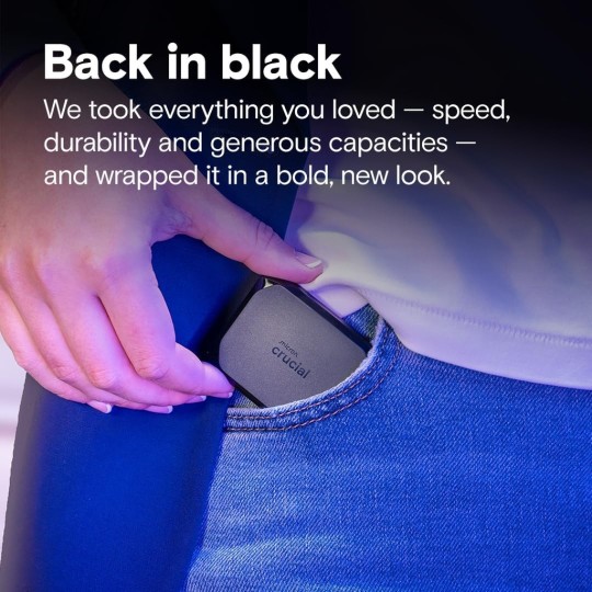 Crucial X10 USB 3.2 Εξωτερικός SSD 4TB 2.5" Μαύρο Crucial X10 USB 3.2 Εξωτερικός SSD 4TB 2.5" Μαύρο