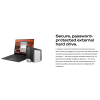 Seagate One Touch 5TB External HDD with Password Protection Space Gray