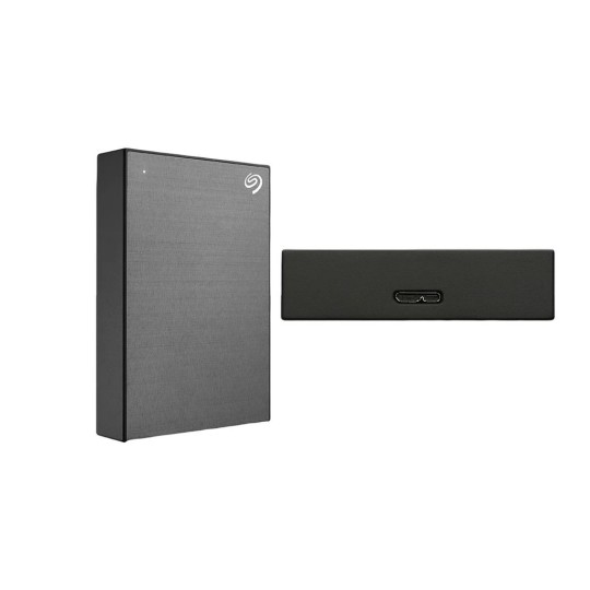 Seagate One Touch 5TB External HDD with Password Protection Space Gray