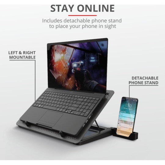 TRUST - GXT1125 Quno Laptop Cooling Stand - 17,3" (23581)